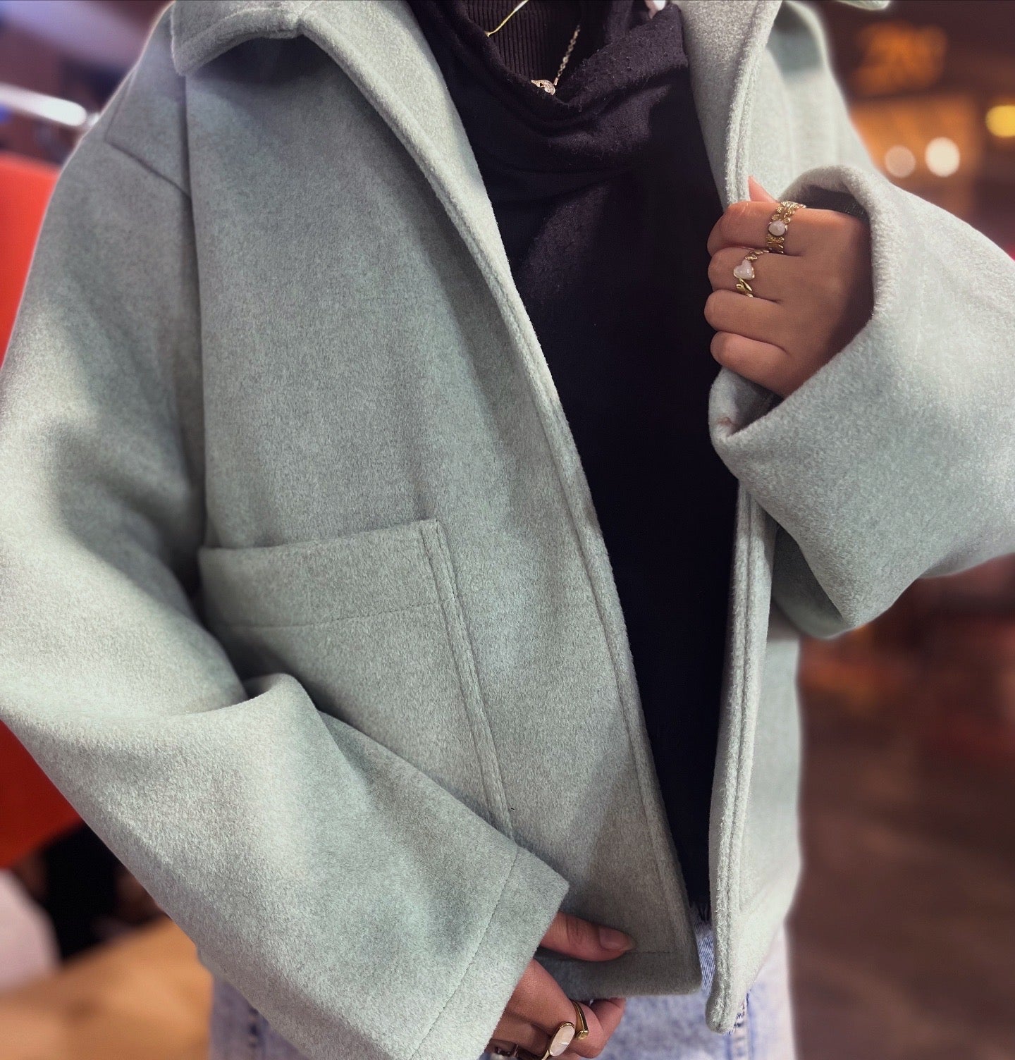 Felted cotton Jacket